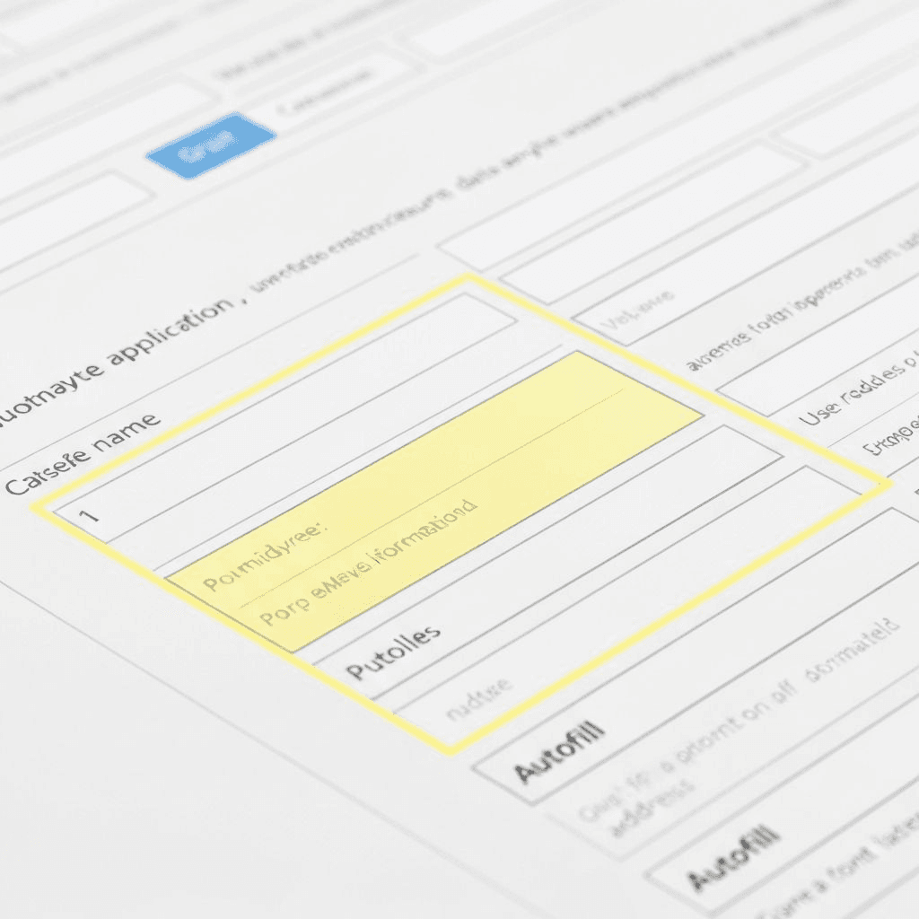 Intelligent autofill automatically populating grant application forms